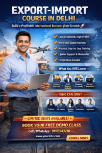 Export-Import Course in Delhi